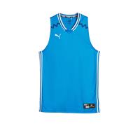 PUMA Camiseta de fútbol 'Hoops Team Game' azul / azul oscuro / blanco XL azul / azul oscuro / blanco