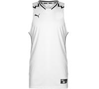 PUMA Camiseta de fútbol 'Hoops Team Game' negro / blanco XXL negro / blanco