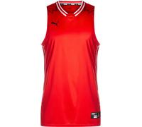 PUMA Camiseta de fútbol 'Hoops Team Game' rojo / negro / blanco XL rojo / negro / blanco