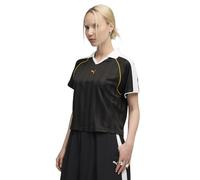 PUMA Camiseta de fÃºtbol T7 de corte holgado para mujer, Ropa, Negro, M M