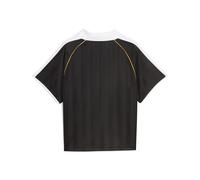 PUMA Camiseta de fútbol T7 de corte holgado para mujer, Ropa, Negro, S S