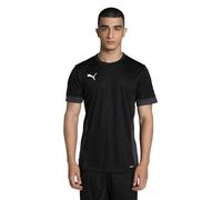 PUMA Camiseta funcional negro / blanco L negro / blanco