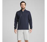 PUMA Camiseta de golf con cremallera de un cuarto CLOUDSPUN Tech para hombre, Ropa, Azul, XL
