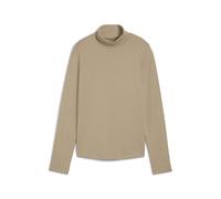 PUMA Camiseta de golf de manga larga Charlotte Modalon para mujer, Sport, Ice Coffee, S S