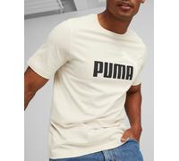 PUMA Camiseta funcional 'Essentials' negro / blanco / offwhite, Talla XL