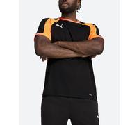 Puma Camiseta de fútbol IndividualLIGA Hombre manga corta Negro (Black-Heat Fire) Talla M