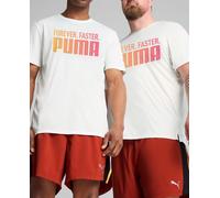 Puma Camiseta de hombre RUN FAVORTIES FOREVER FASTER TEE Puma. Blanco XL