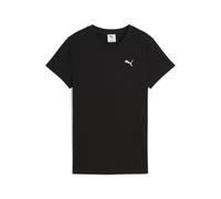PUMA Camiseta de manga corta ESSENTIAL ELEVATED RIB. Color Negro