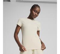 Puma Camiseta de manga corta ESSENTIAL ELEVATED RIB. Talla L. Color Beige