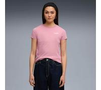 Puma Camiseta ESS Unisex con logotipo, manga corta Rosa Talla S (Paquete de 1)