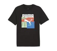 Camiseta puma graphics summer negro hombre L