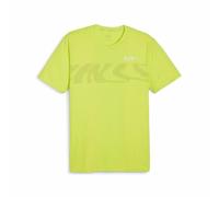 Puma Camiseta de Manga Corta Hombre Run Favorite S GRA Verde Claro - Marca EAN: 4099685458158 - Talla: L