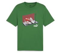 Puma Camiseta de Manga Corta Hombre Sneaker Box tee 680175 86 Verde - Marca EAN: 4099686722500 - Talla: S