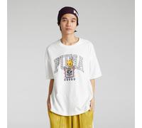 PUMA Camiseta de manga corta NEKOSAN x HOOPS DYLAN Graphic extragrande unisex, Ropa, Blanco, M
