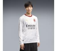 PUMA Camiseta de manga larga AC Milan 2.ª equipación 26/27 para hombre, Accesoiros, Blanco, 3XL