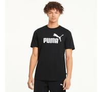 PUMA Camiseta de manga larga con logo grande essentiel. Color Negro