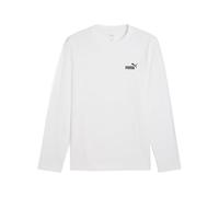 PUMA Camiseta de Manga Larga Essentials con Logo n.º 1 Hombre L, White