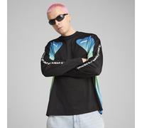 PUMA Camiseta de manga larga extragrande F1® para hombre, Ropa, Negro, L