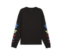 PUMA Camiseta de manga larga LaMelo Star Vision para hombre, Ropa, Negro, M M