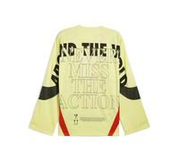 PUMA Camiseta de manga larga Nine To Five unisex, Ropa, Amarillo, L L