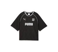 PUMA Camiseta de mujer Sport Relaxed negro | M