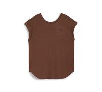 Puma Camiseta de mujer Studio Foundations Tee Puma. Marrón XS
