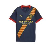 Puma Camiseta de niños 2ª Equipacion Girona FC 2024-2025 Puma. Azul 7-8 Años/128 cm