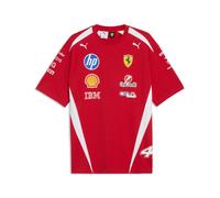PUMA Camiseta de piloto Scuderia Ferrari HP Replica unisex, Accesoiros, Rojo, XL XL