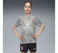PUMA Camiseta de prepartido AC Milan juvenil, Ropa, Gris, 7-8Y