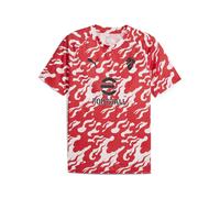 PUMA Camiseta de prepartido AC Milan para hombre, Accesoiros, Blanco, S