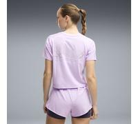 PUMA Camiseta de running Brightstride CLOUDSPUN para mujer, Ropa, Morado, S