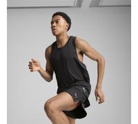 PUMA Camiseta de running sin mangas estampada de malla para hombre, Ropa, Negro, XL