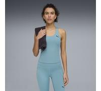 PUMA Camiseta de tirantes 2 en 1 TAD ESSENTIALS para mujer, Ropa, Azul, XXS