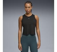 PUMA Camiseta de tirantes de entrenamiento CLOUDSPUN para mujer, Ropa, Negro, XXS