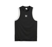 PUMA Camiseta de tirantes de malla Fundamentals para hombre, Accesoiros, Negro, L