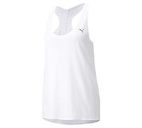 PUMA Camiseta de Tirantes de Training Mujer Studio Foundation Relax M White