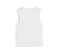 PUMA Camiseta de tirantes ESS No. 1 Logo Slim para mujer, Ropa, Blanco, S S