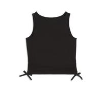 PUMA Camiseta de tirantes Essentials con nudos y de corte semiajustado juvenil, Accesoiros, Negro, 11-12Y 11-12Y