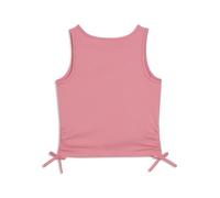 PUMA Camiseta de tirantes Essentials con nudos y de corte semiajustado juvenil, Accesoiros, Rosa, 9-10Y 9-10Y