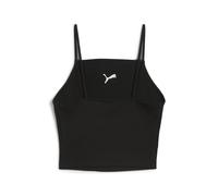 PUMA Camiseta de tirantes WARDROBE ESS Ribbed para mujer, Ropa, Negro, S S