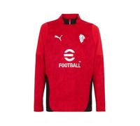 PUMA Camiseta de Training con Cuello con Cremallera AC Milan 25/26 Hombre L, For All Time Red Black