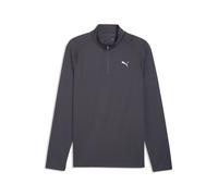 PUMA Camiseta de training de cuello con cremallera PWRTRAIN para hombre, Accesoiros, Gris, M