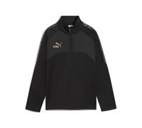 PUMA Camiseta de training de fútbol con cuello con cremallera de invierno KING juvenil, Ropa, Negro, 7-8Y 7-8Y