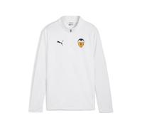 PUMA Camiseta de Training Valencia CF con Cremallera de un Cuarto Niño 152 White