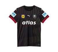 PUMA Camiseta de visitante de Alemania 2025 de balonmano para mujer, Ropa, Negro, S S