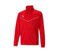 PUMA Camiseta deportiva 'TeamRise' rojo / blanco 140 rojo / blanco