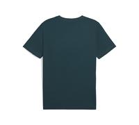 PUMA Camiseta ESS con logo n.º 1 para hombre, Ropa, Verde, XXL XXL