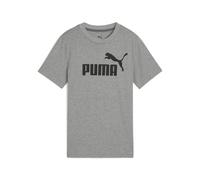 PUMA Camiseta ESS con logotipo n.º 1 juvenil, Accesoiros, Gris, 7-8Y