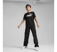 PUMA Camiseta ESS con logotipo n.º 1 juvenil, Accesoiros, Negro, 7-8Y 7-8Y