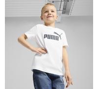 PUMA Camiseta ESS con logotipo n.º 1 para niños, Ropa, Blanco, 2-3Y
